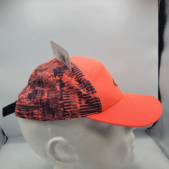 Oakley Shade Me Adjustable Hat Orange Athletic Adjustable Lightweight Casual - Picture 4 of 11